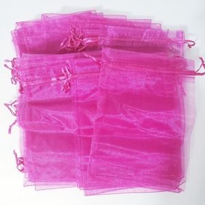 10pcs Organza Gift Bags Wedding Christmas Favor
